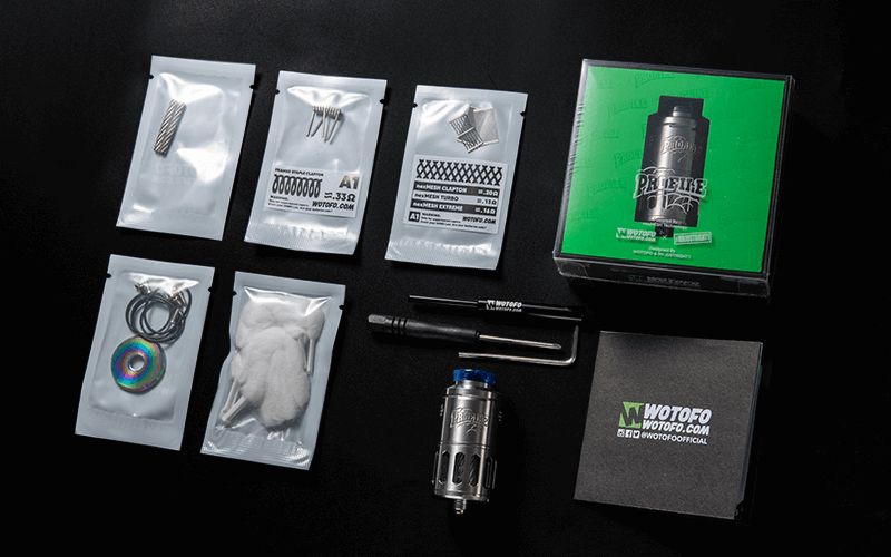 Profile RDTA - Clapton & Mesh RDTA - 25mm, 6.2ml, Best RDTA for Flavor