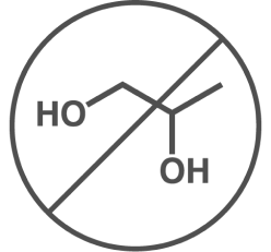 no propylene glycol