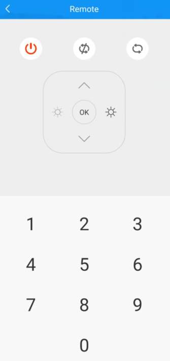 app to remote control the messages to display