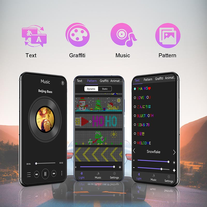Soft-LED-Panel Bluetooth App programmierbar