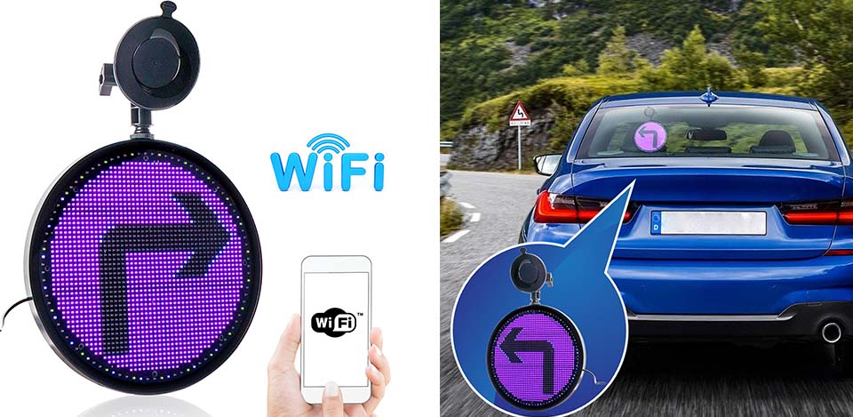 wifi sign for car