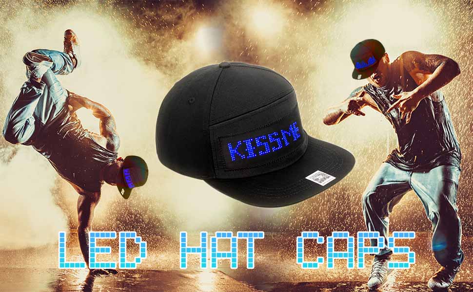 led light hats