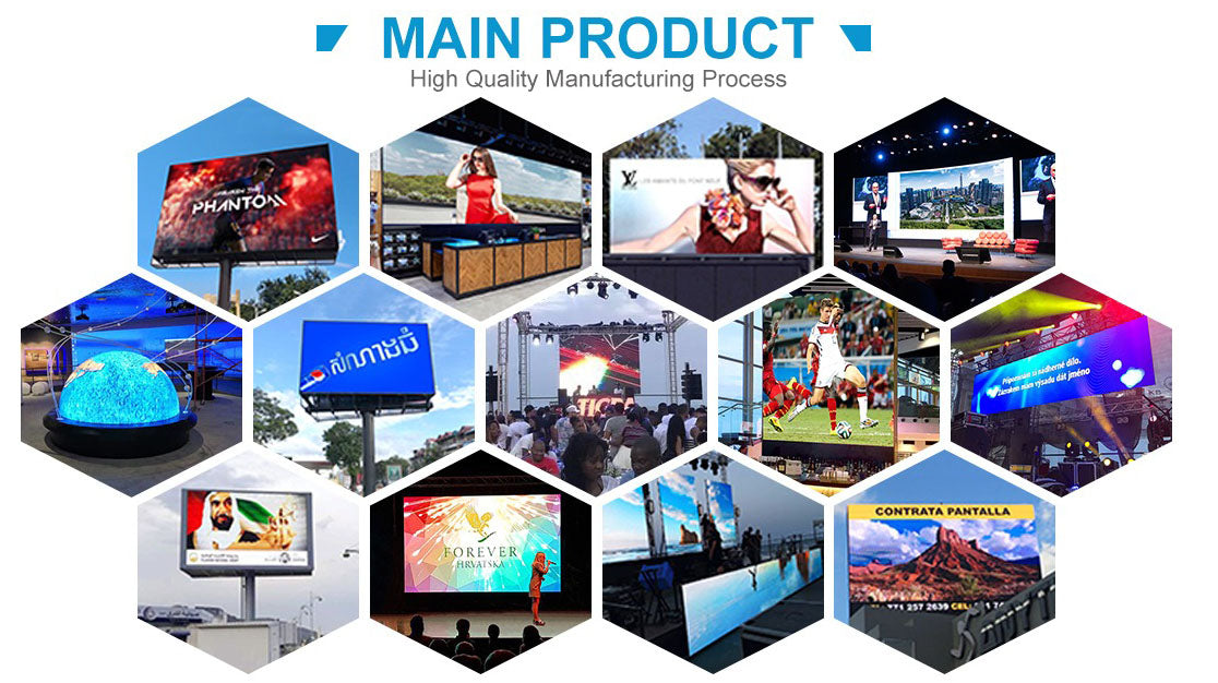 application of the led screen outdoor