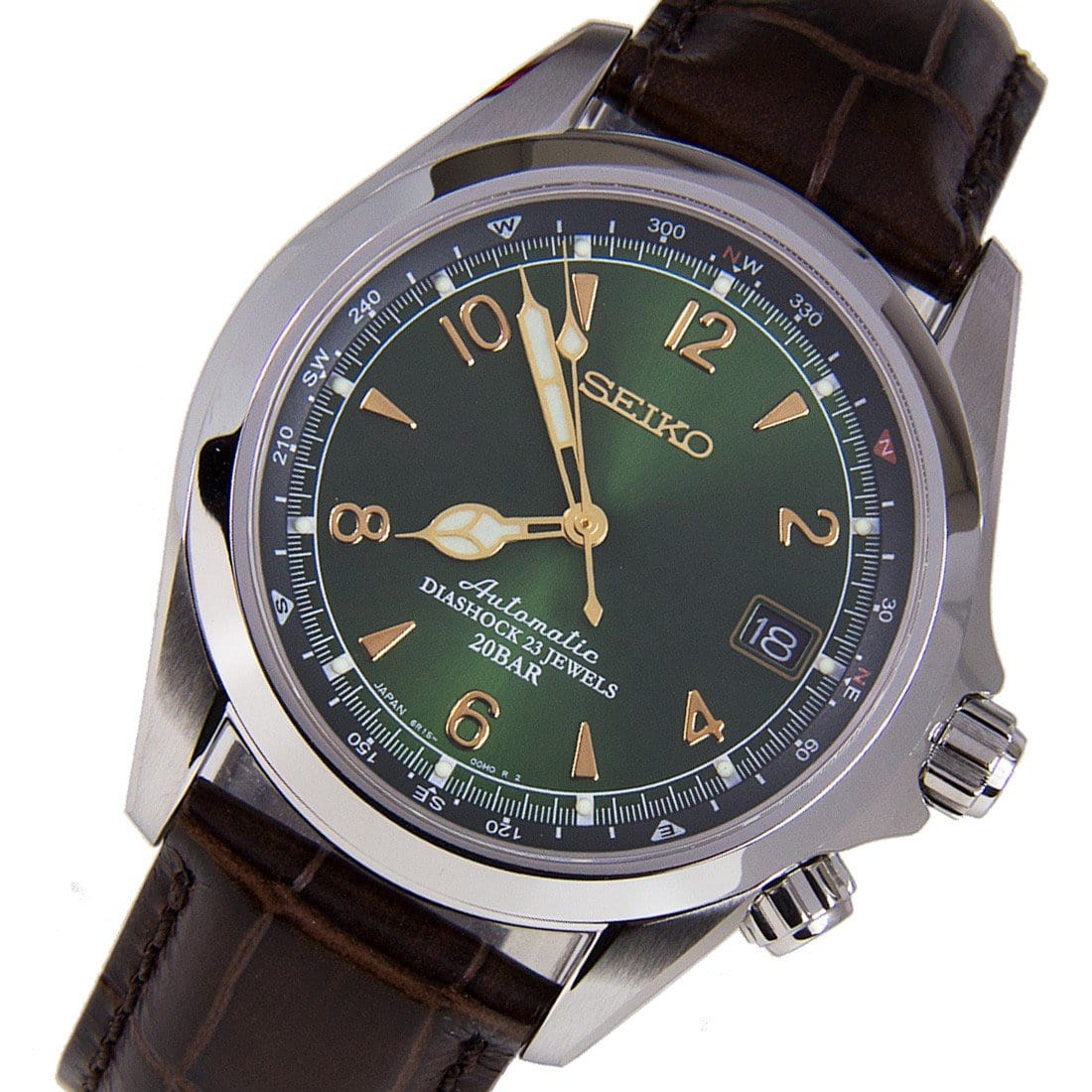 Seiko Alpinist Automatic Diashock Made in Japan Watch SARB017 SARB017J SARB017J1