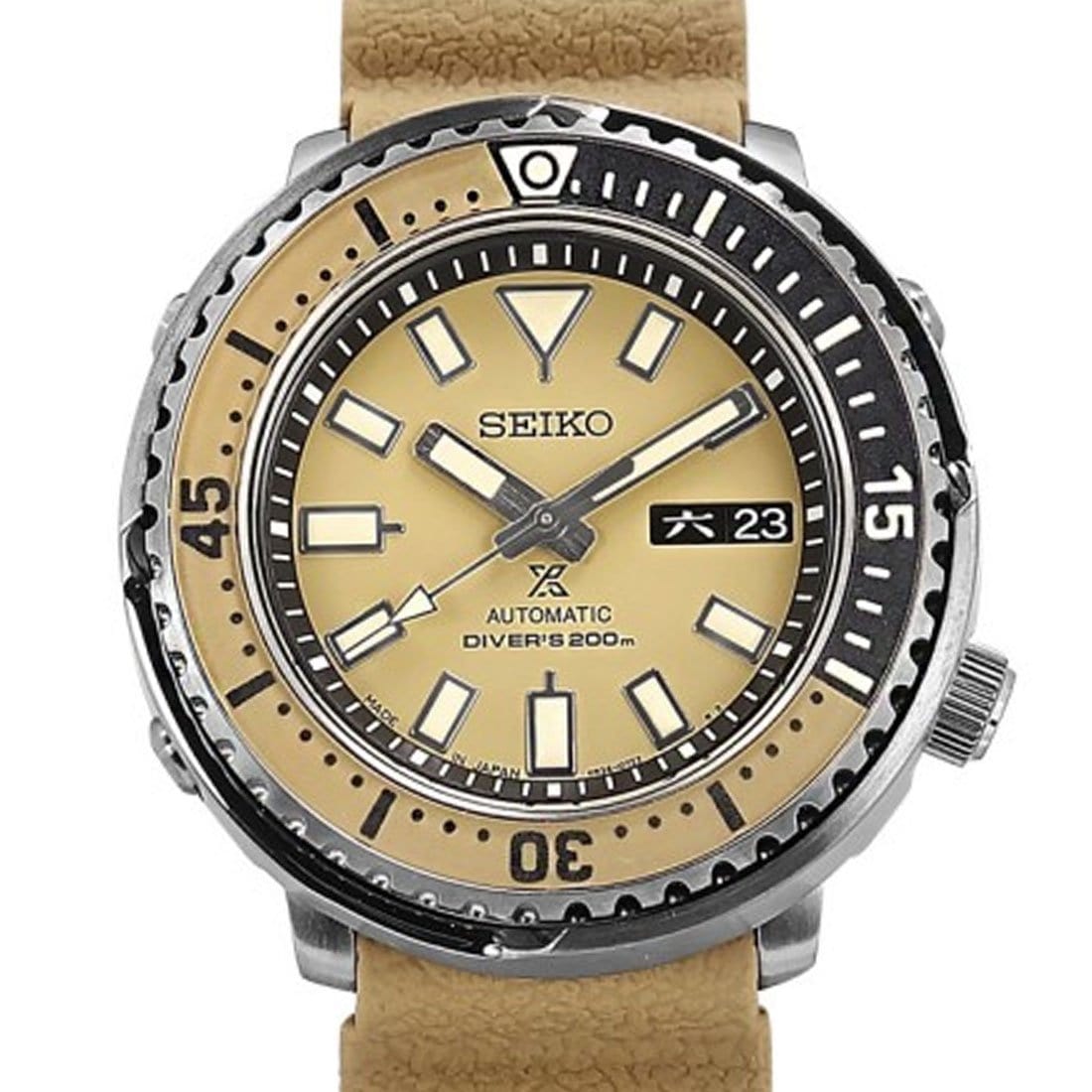 Seiko SRPE29J1 SRPE29J SRPE29 Prospex Urban Safari Automatic 24 Jewels Brown Dial Watch