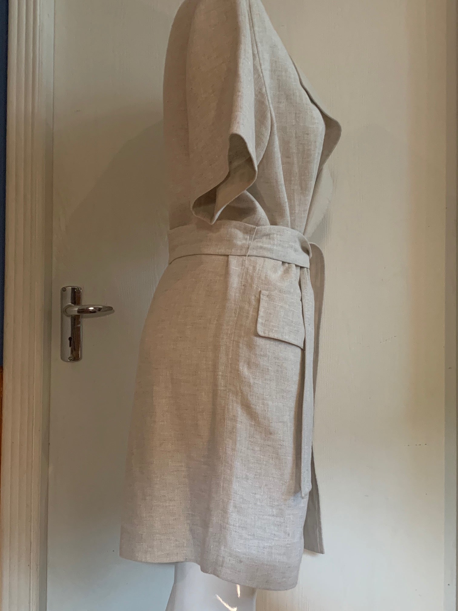 MaxMara Belted Overcoat in a beautiful grey tone