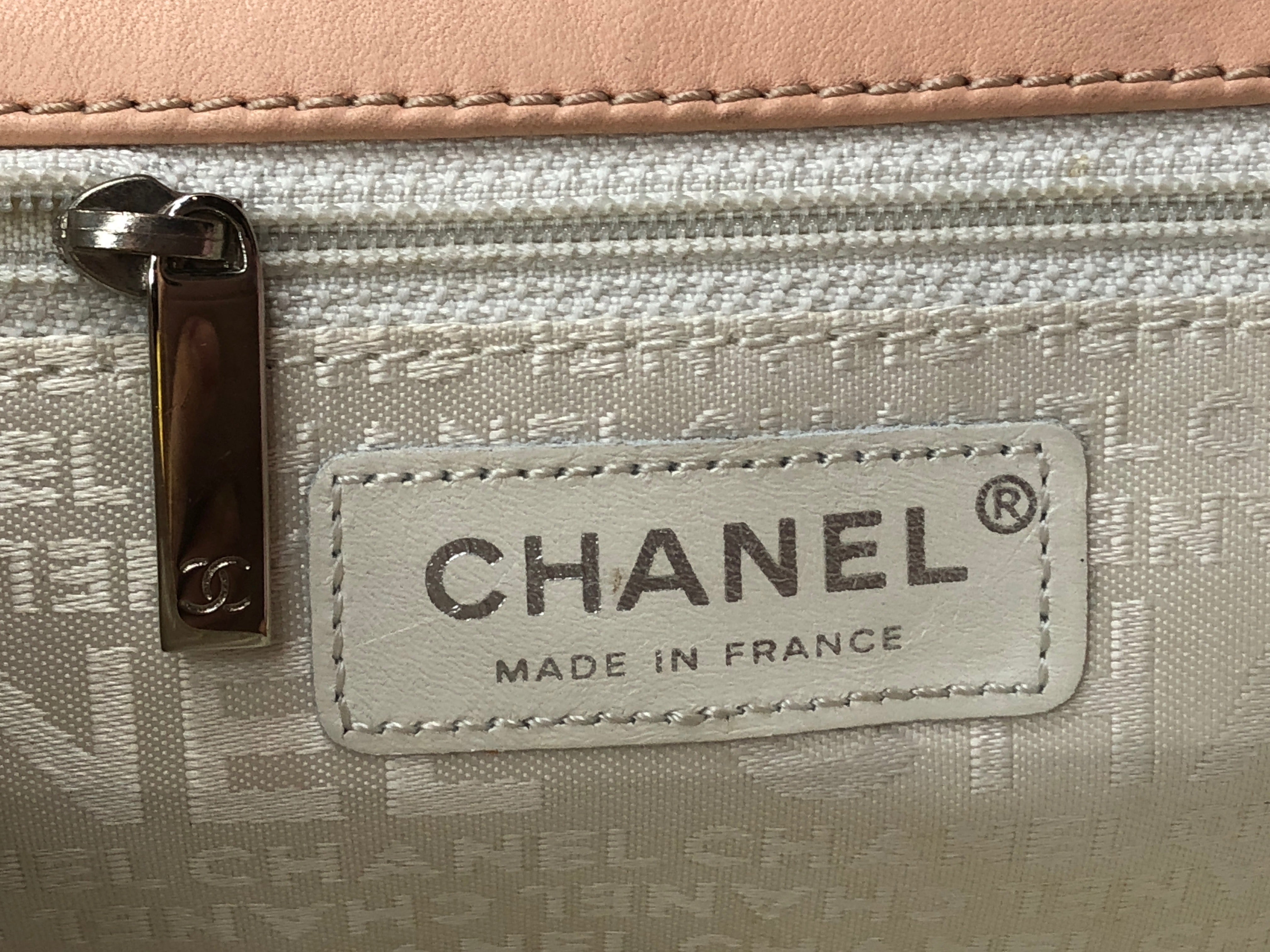 Chanel Patent Pink Small Handbag / Wristlet