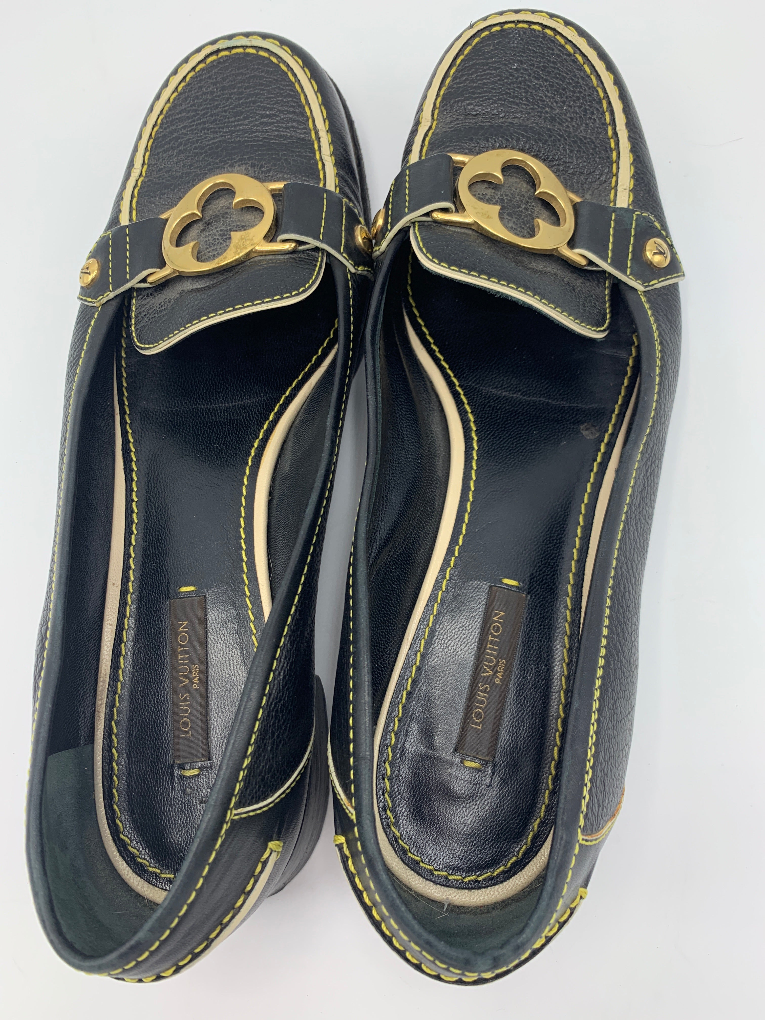 Louis  Vuitton Classic Chunky Heel Loafer