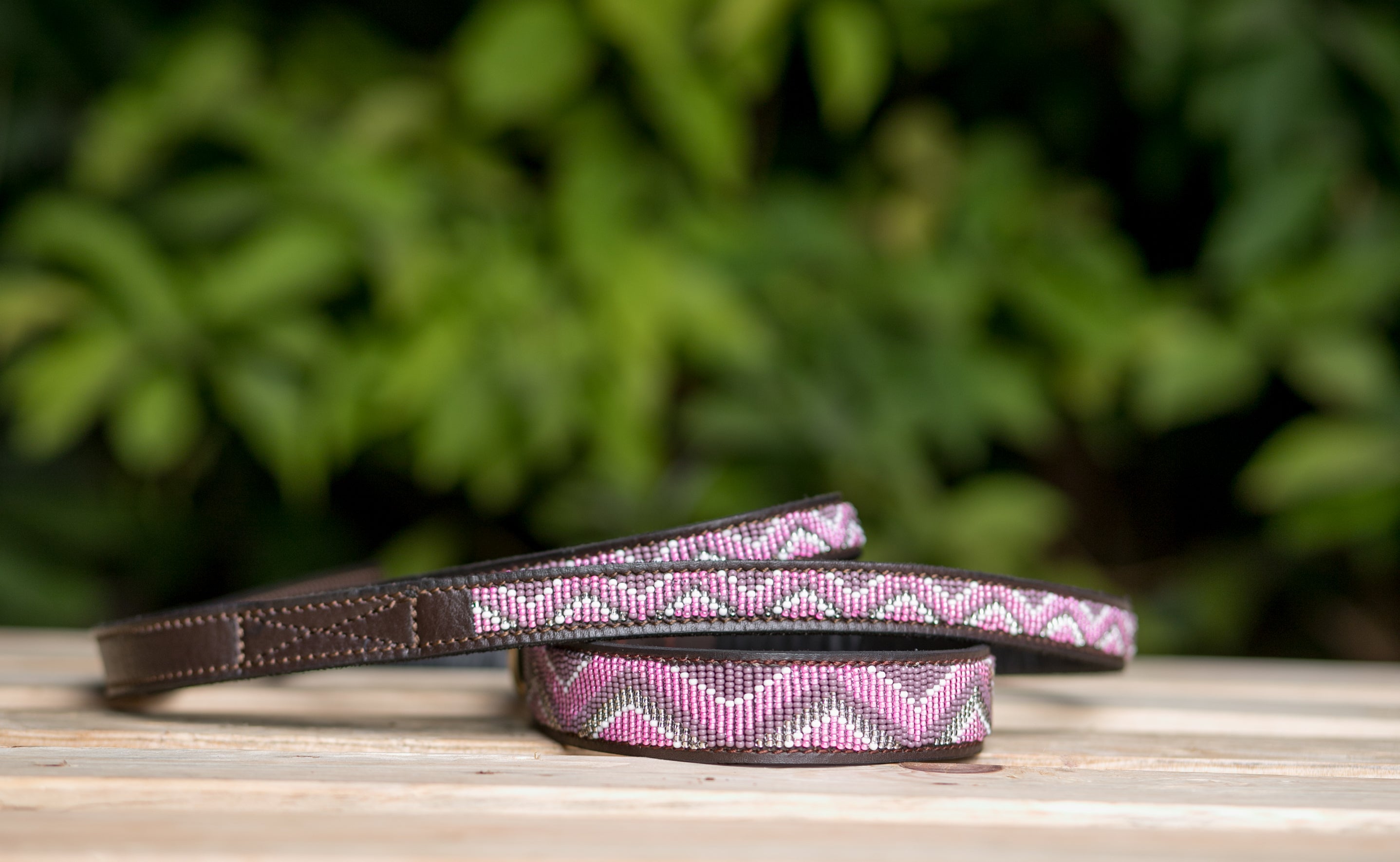 Maasai Beaded Dog leash