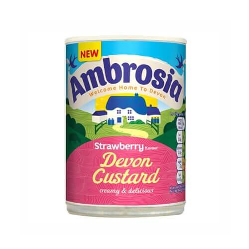 Ambrosia Stawberry Custard 400g