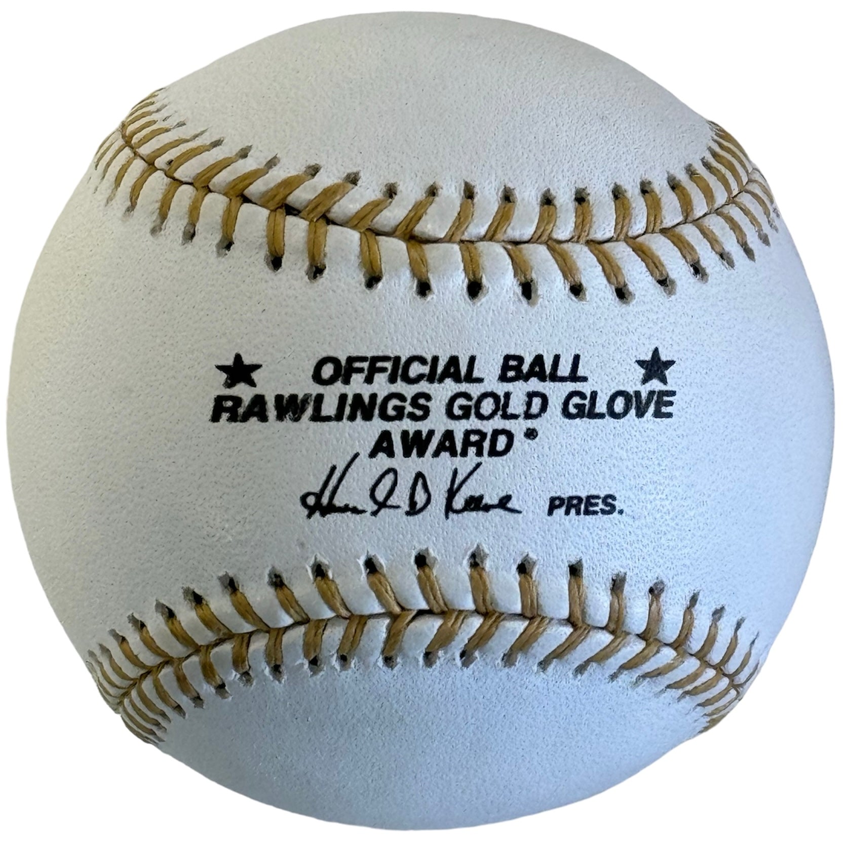 Mike Schmidt Autographed Gold Glove Award Baseball