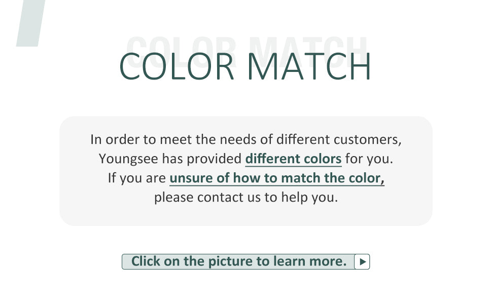 color match for you