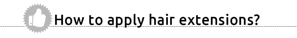 how to apply virgin tape in human hair extensions