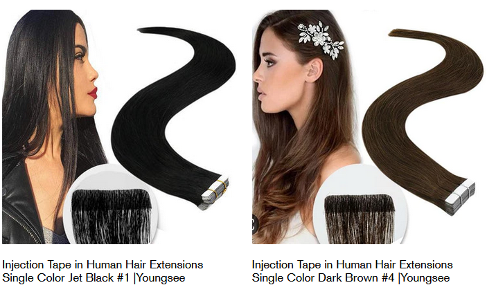 Youngsee injection tape in hair