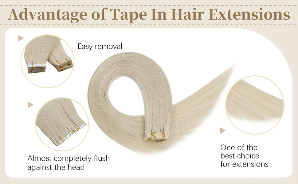 the advantages of  youngsee tape in hair 