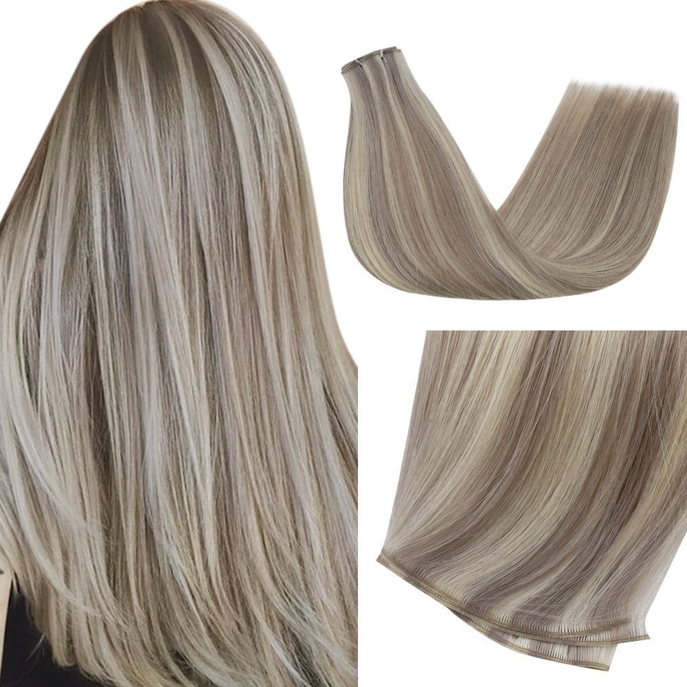 Virgin Genius Weft Human Hair Bundles Highlight Dirty Blonde #19/60 |Youngsee