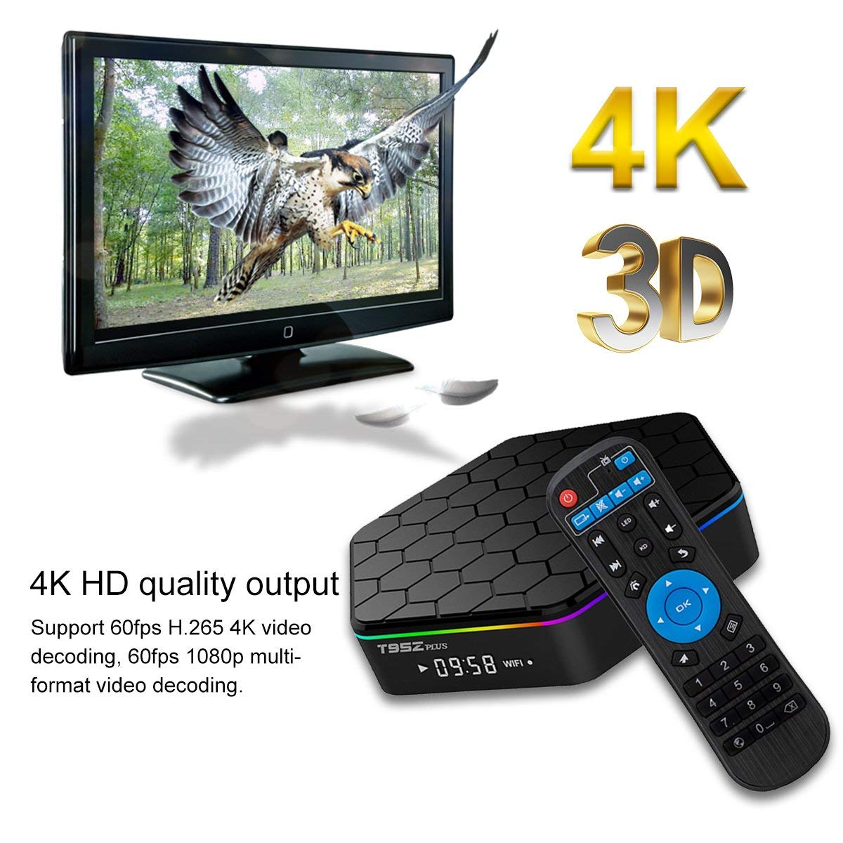 T95Z Plus TV Box - 3GB/32GB - IPTV