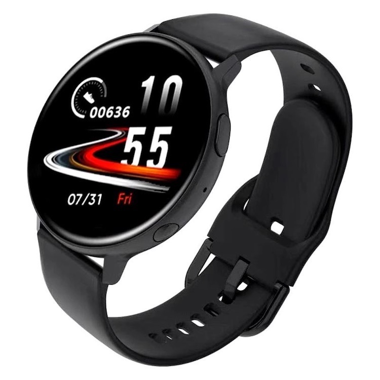 Q16 ip67 Waterproof Fitness Tracker Blood Pressure Smart Wrist Watch - Black