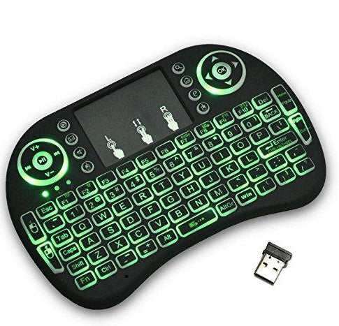 Rii i8 Mini Wireless Keyboard -  Backlit,