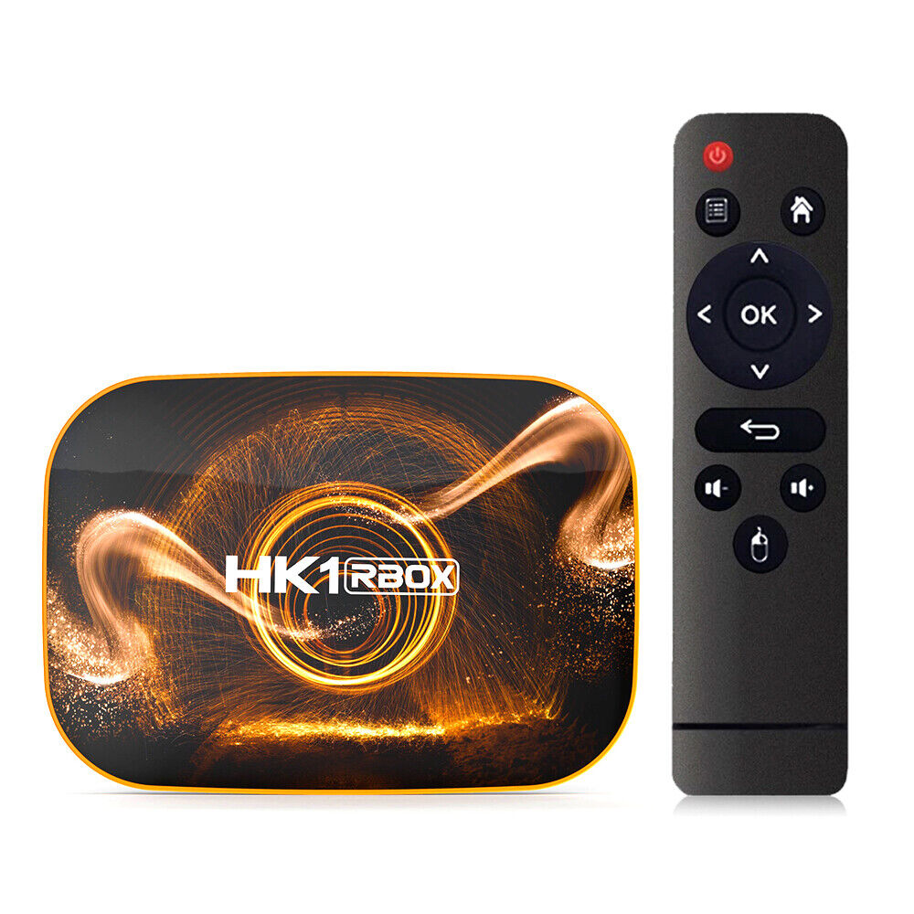 HK1 RBOX Pro Smart TV BOX Android 11.0 Quad Core 4K UHD 5G WIFI Streamer Player