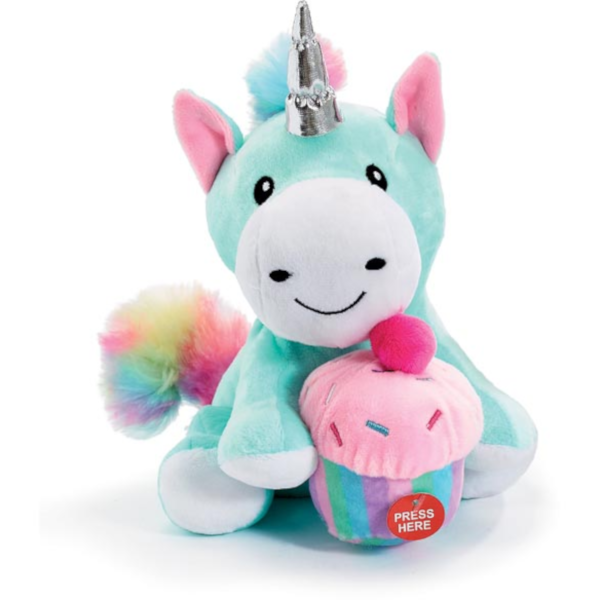 Burton & Burton Musical Birthday Unicorn with Cupcake