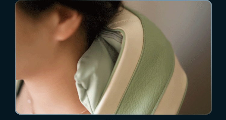 SiaaSoo Shoulder and neck massager cervical spine massager massage shawl oblique muscle neck lumbar back hot compress home
