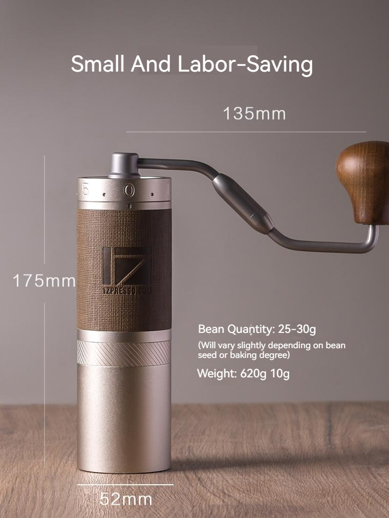1zpresso X-pro S manual coffee grinder Assembly Stainless Steel Conical Burr 38mm 7core burr-dubai uae ae