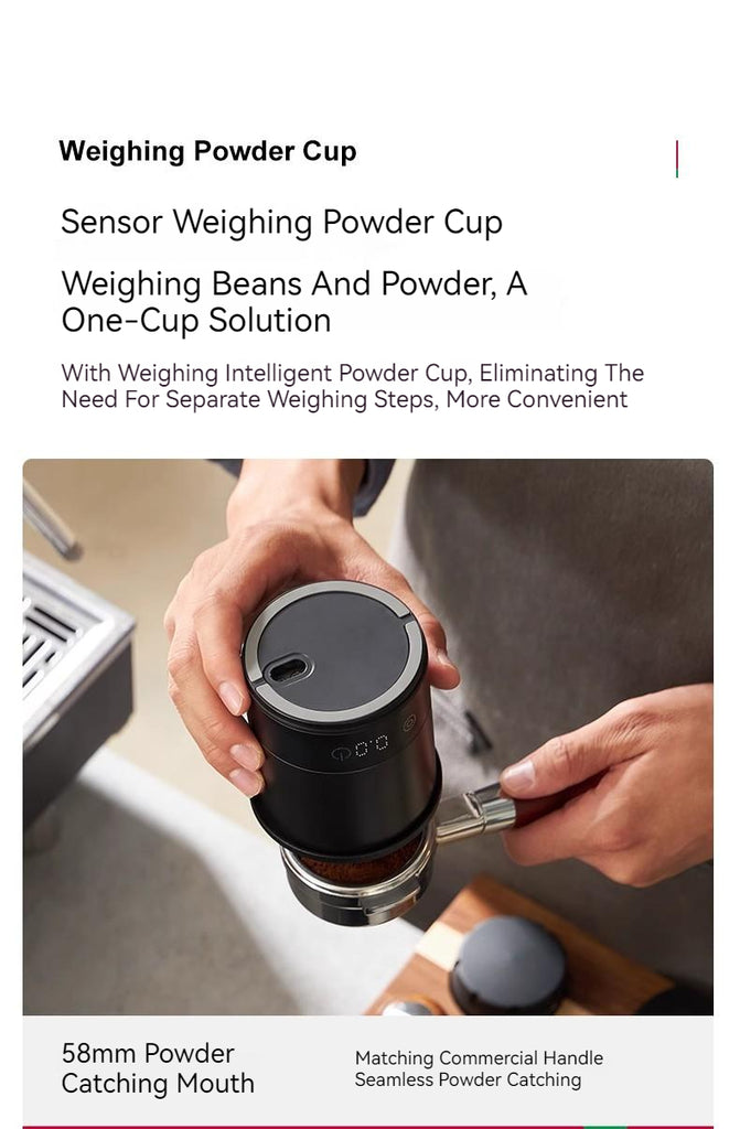 Barsetto E6 Professional Coffee Grinder 64MM Titanium Plated Cutterhead Hand Brewed Coffee Espresso Coffee Grinder