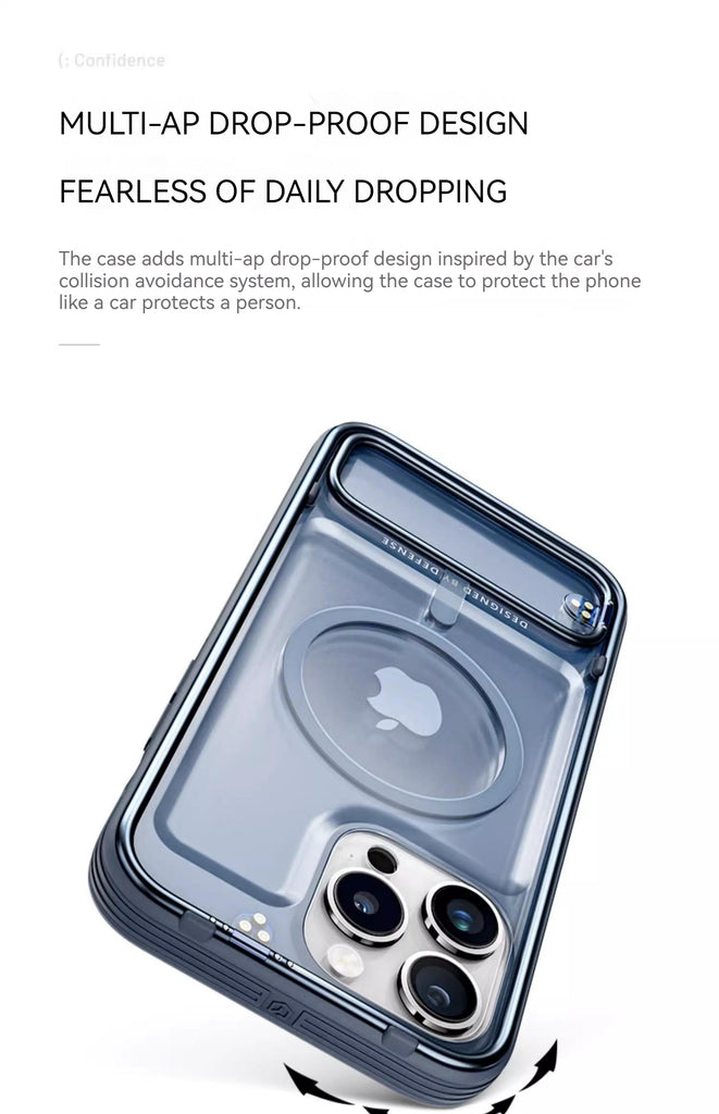 Defense dual stand case for Apple 14Promax phone case for iPhone 14pro new protective case magsafe magnetic 13Pro all-inclusive plus airbag anti-fall 15 Premium Sense