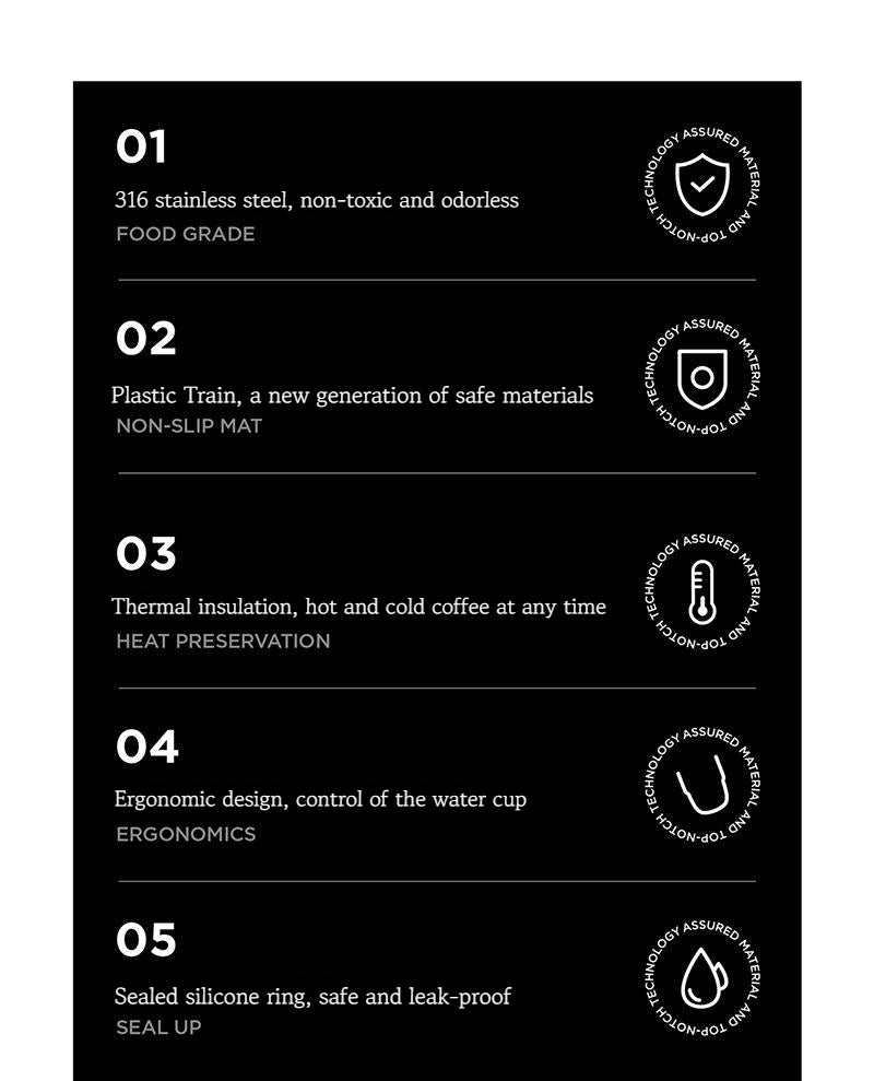 O9 O-Nine 316 stainless steel insulation cup unisex summer keep cold cup custom logo mug