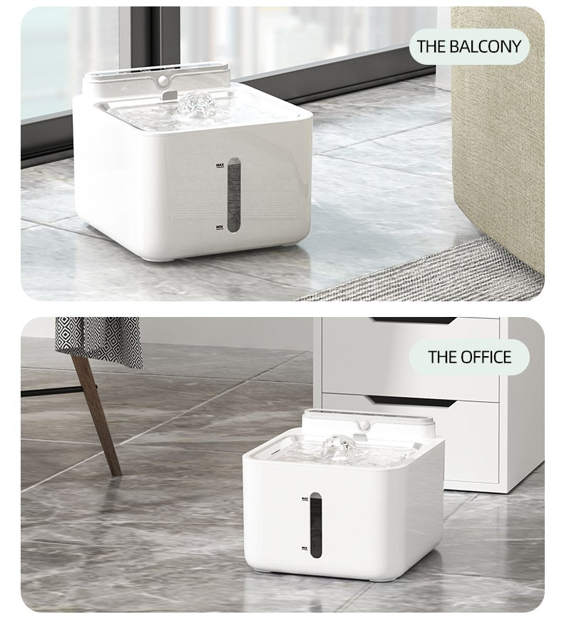 V2com Pet Wireless Water Dispenser Intelligent Induction Water Charging Portable Mobile Outdoor Cat Water Dispenser