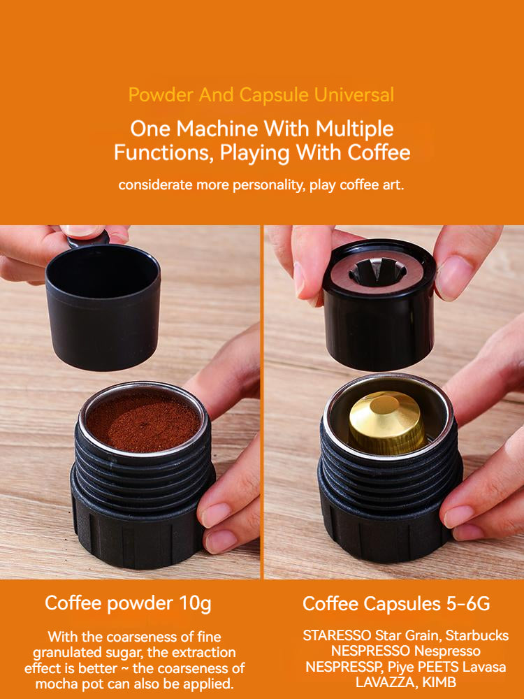 STARESSO MINI 2022 Upgrade Espresso Multi-Function manua lCoffee Maker SP-200M Manual Capsule powder Portable outdoor