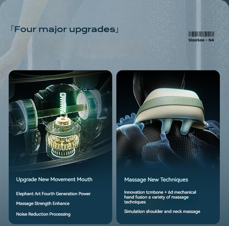 SiaaSoo Shoulder and neck massager cervical spine massager massage shawl oblique muscle neck lumbar back hot compress home