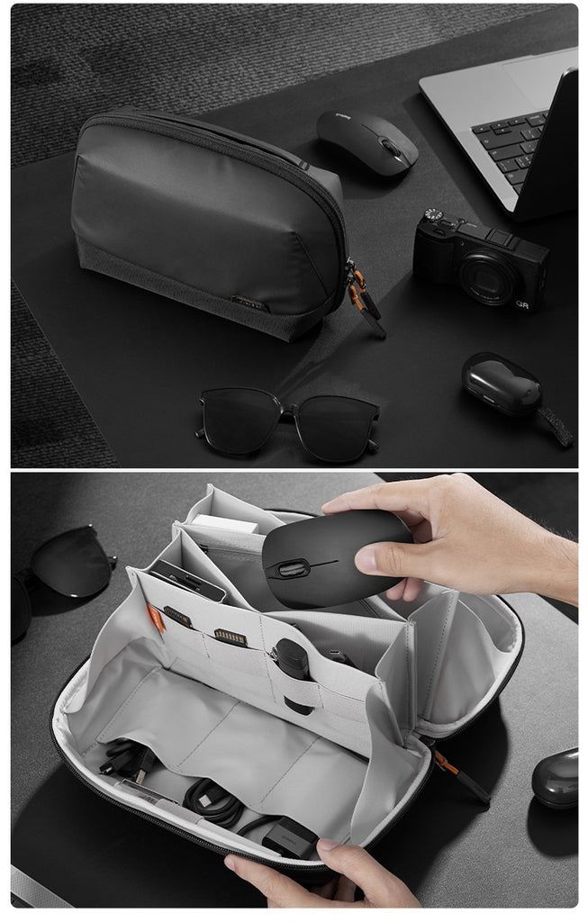 inateck Digital storage pack Data cable Volcano Storage pack Power bank Electronic Device Storage Protection pack Travel pack