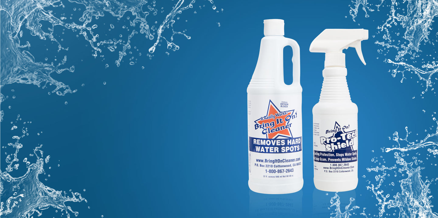 best hard water spot remover, hard water shower cleaner, stain