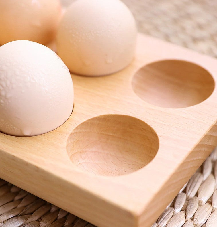 Wooden Egg Crate