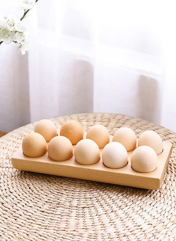 Wooden Egg Crate