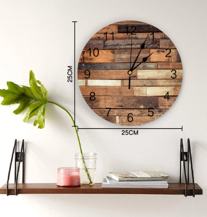 Vintage Pallet Clock