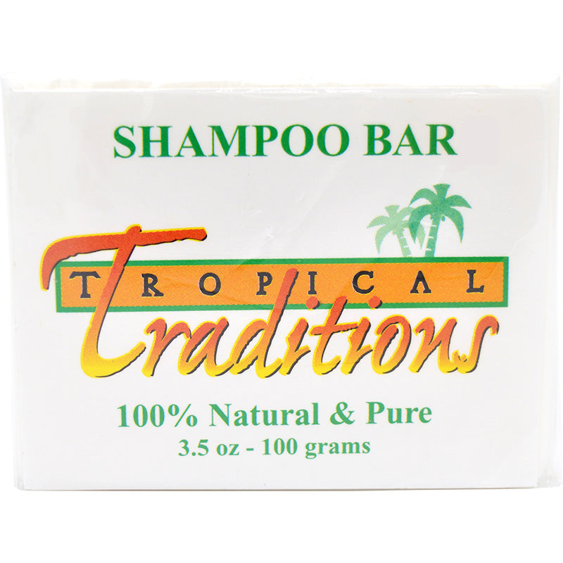 Coconut Oil Shampoo Bar - 1 Bar (10 min) - 3.5 oz. - Wholesale