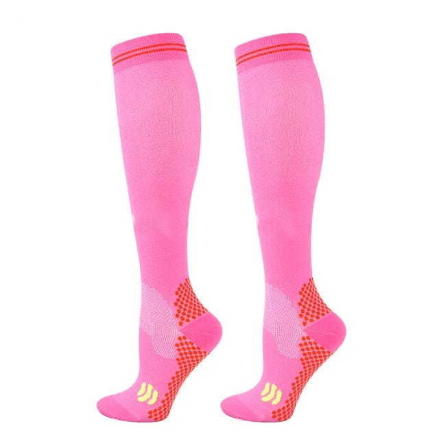 Compression Socks for Women & Men | Athletic Nylon Stockings - 30 MmHg