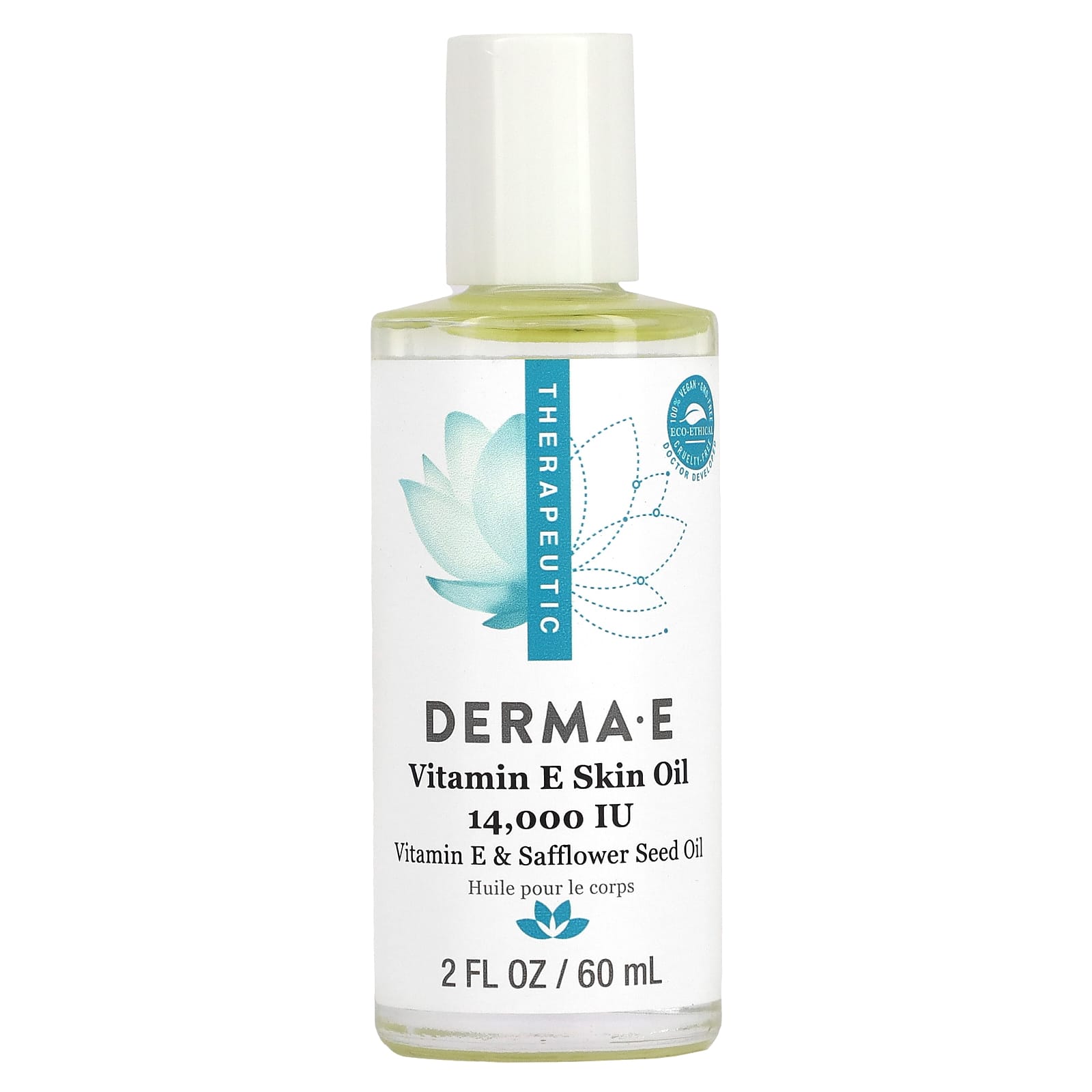 Derma-E, Vitamin E Skin Oil 14,000 I.U., 2 Oz