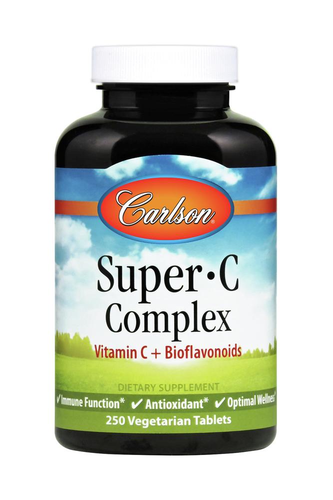 Carlson Labs, Super-C-Complex, 250 Tablets