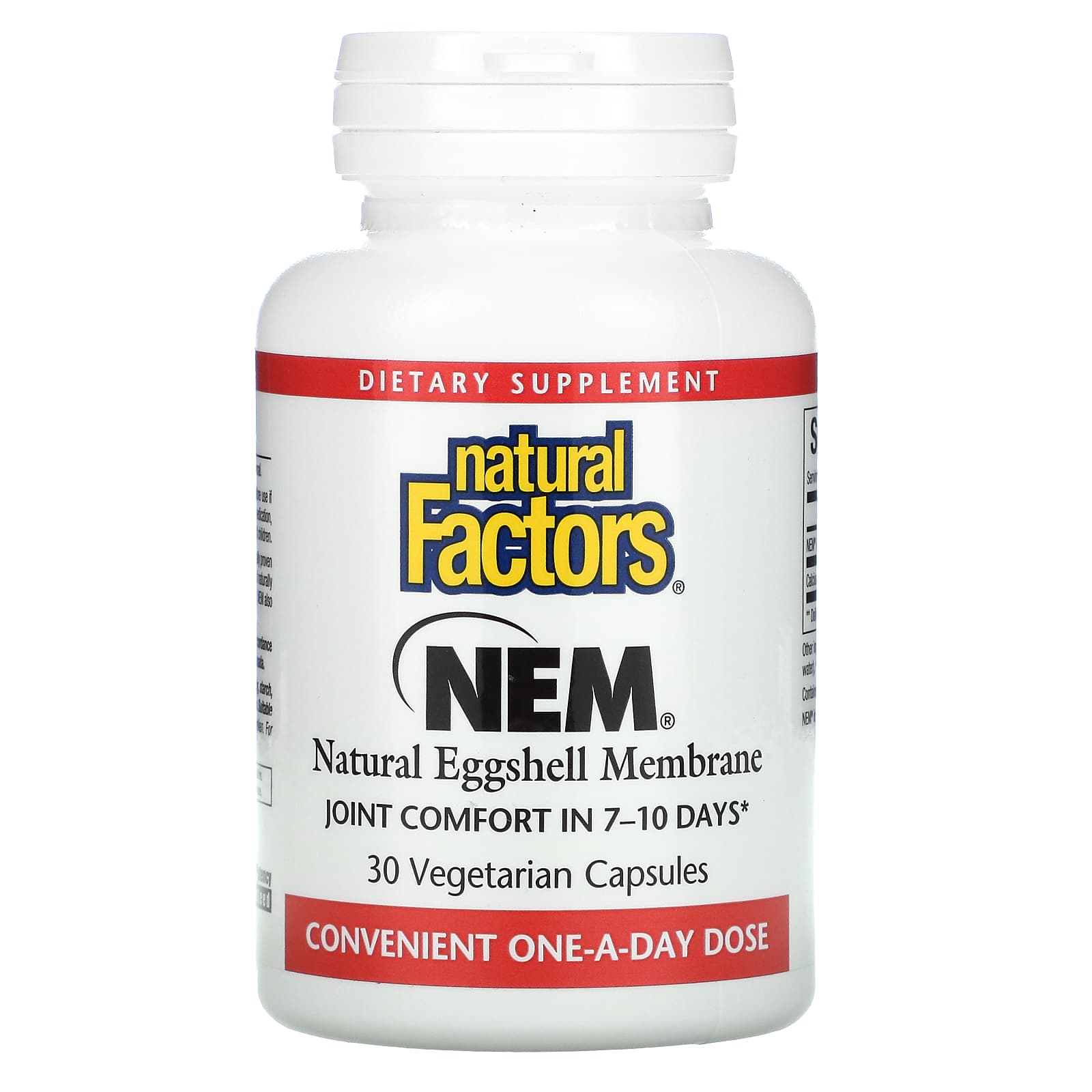 Natural Factors, NEM? 500 mg, 30 Capsules