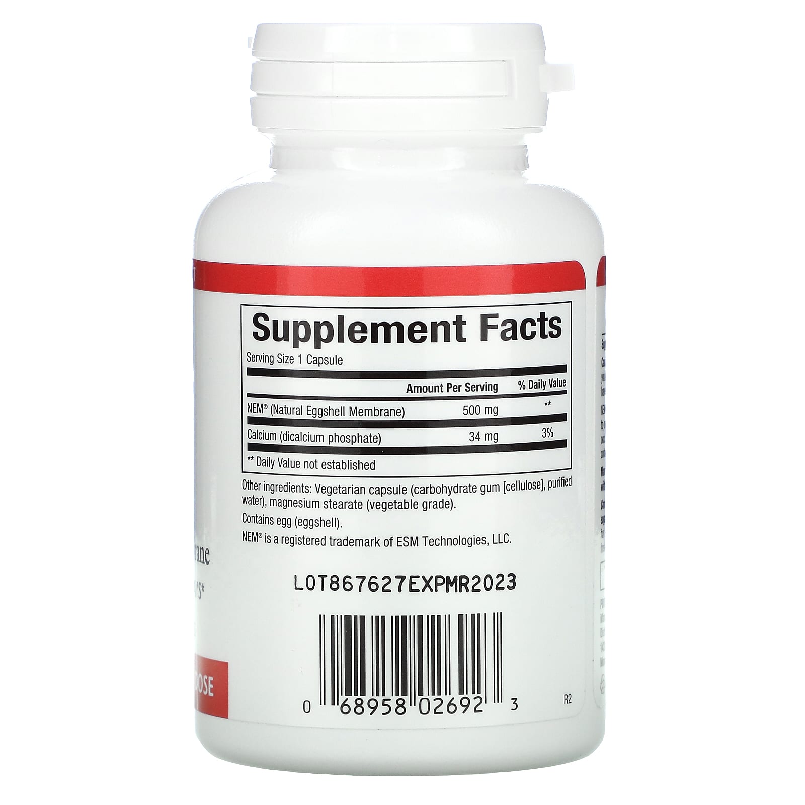 Natural Factors, NEM? 500 mg, 30 Capsules