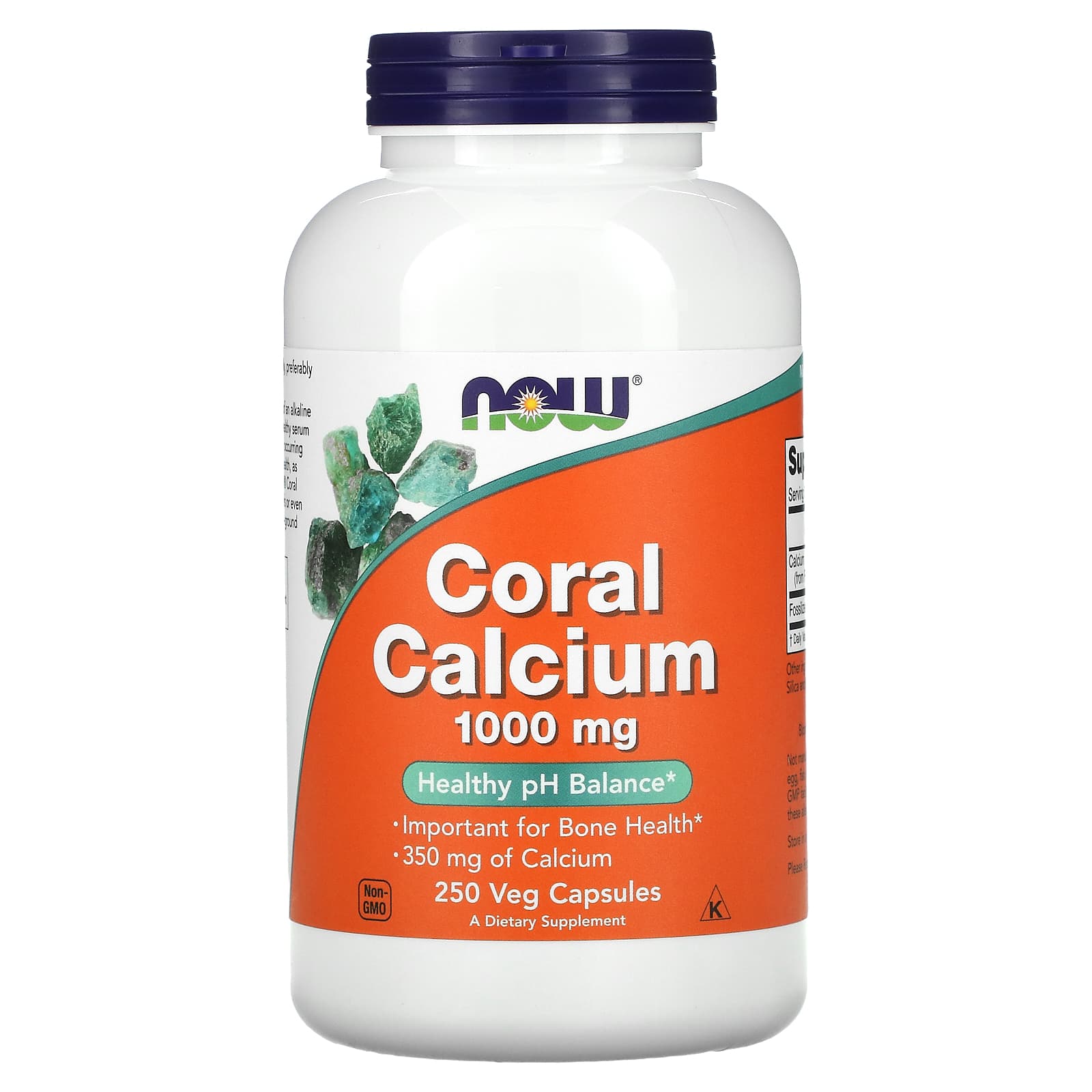 Now Foods, Coral Calcium 1000mg   250, 250 Vegetarian Capsules