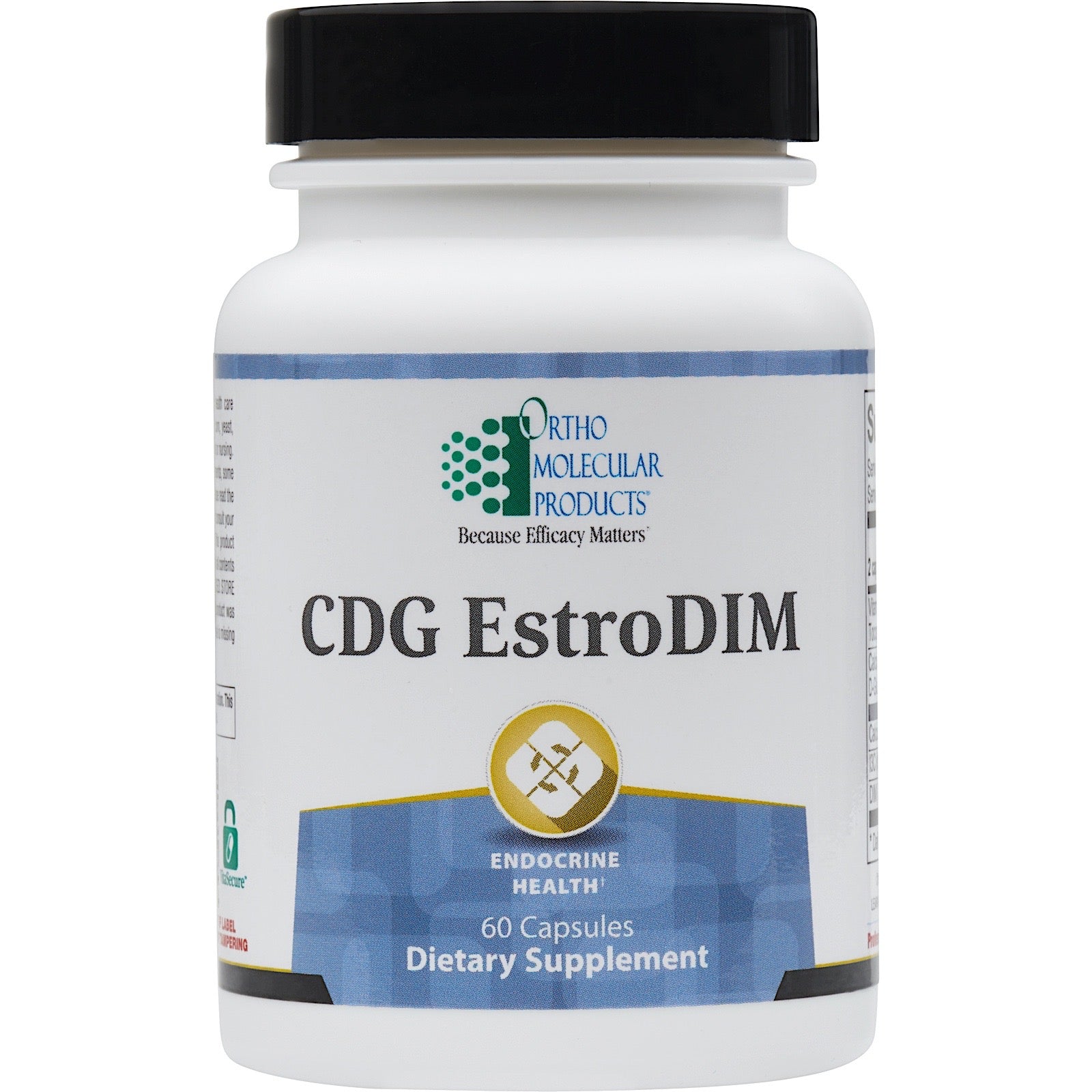Ortho Molecular, CDG EstroDIM, 60 Capsules