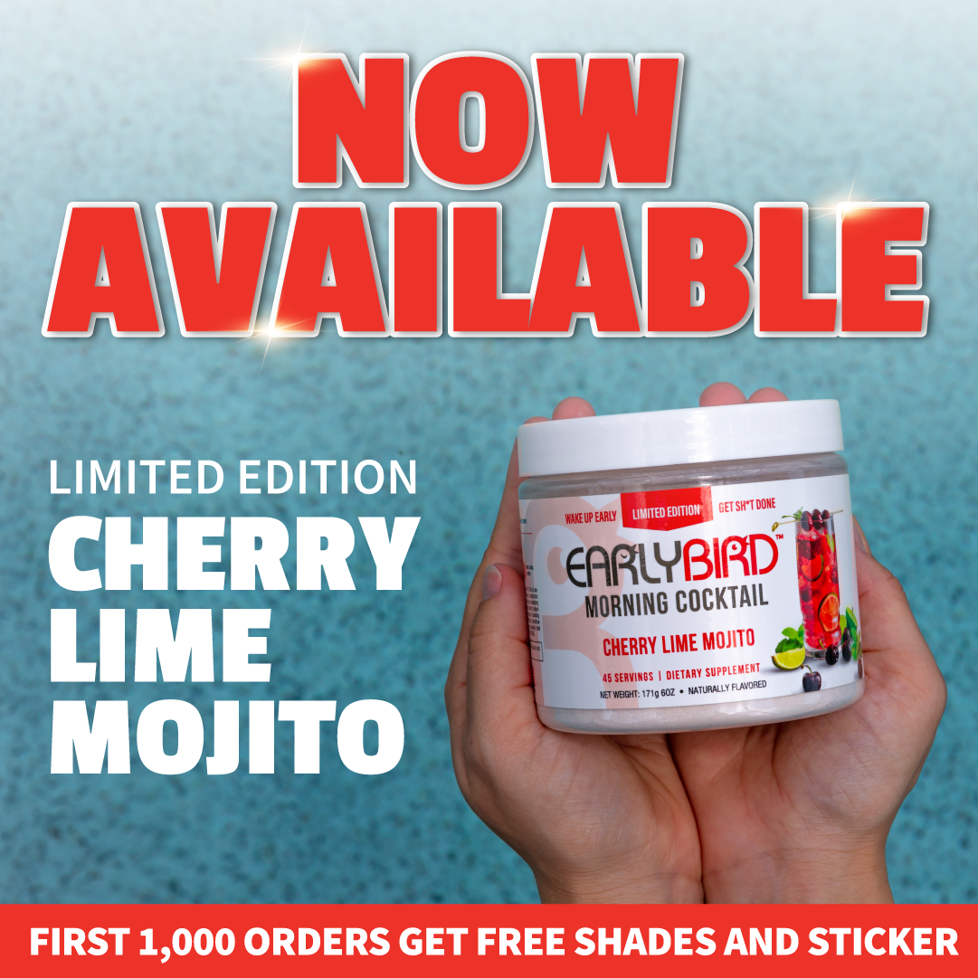 ELITE - Limited Edition Cherry Lime Mojito Morning Cocktail