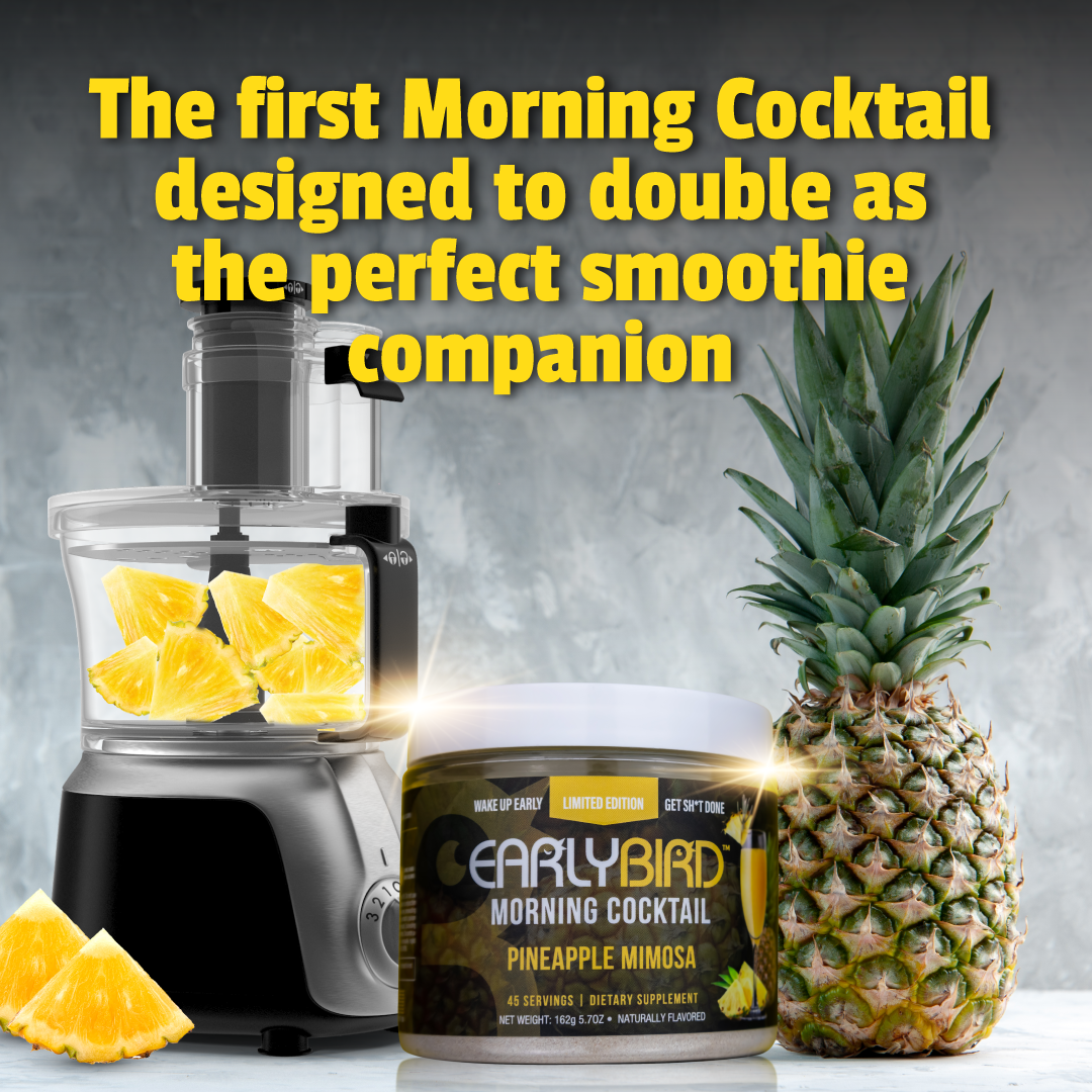 Limited Edition Pineapple Mimosa Morning Cocktail w/ Free Recipe Guide E-Book