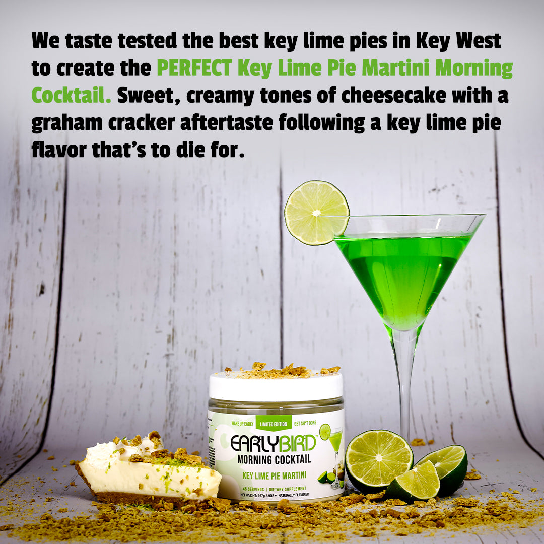 ELITE - Limited Edition Key Lime Pie Martini Morning Cocktail