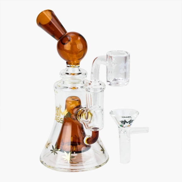 5.7" MGM Mini Glass Dab Rig
